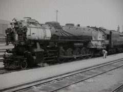 UNION PACIFIC X9000 Locomotive 8×10 Photograph Vtg 50s Railway Railroad Station