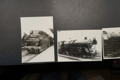 Photo Bundle Lot Steam Locomotive Railway Train GDR Bad Kleinen 41 Platform Track Pictures