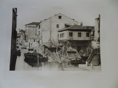 ongania, photogravure before 1892, Streets and Canals of Venice , $45