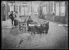 Vintage Black And White Photo Glass Plate Negative 13X18 CM Vittel Grande Source