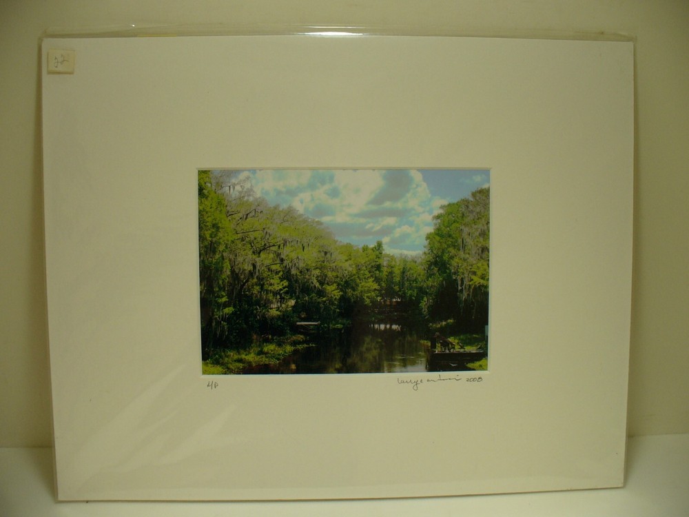 MATTED PHOTOGRAPHY View From The Bridge A/P By Larry Santucci 2008 14×11″
