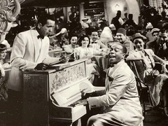 Large Vintage Film Photo Humphrey Bogart Casablanca Piano Dooley W