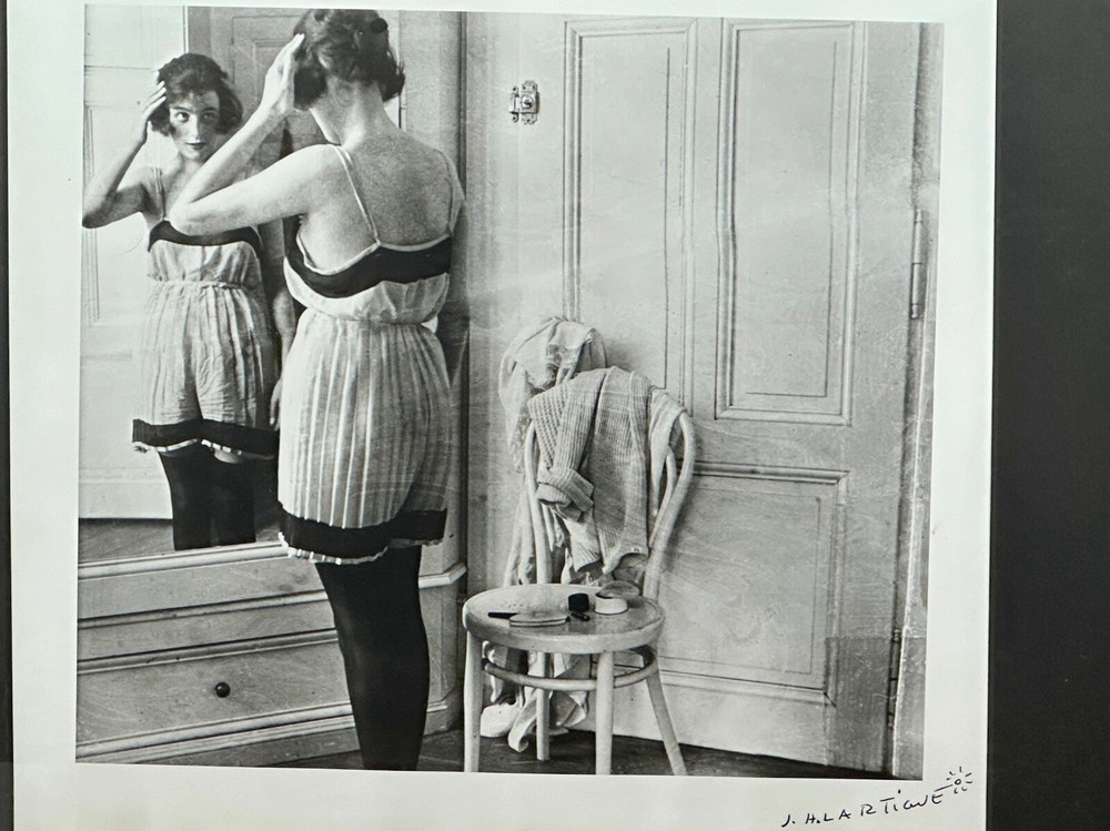 Jacqes Henri Lartigue 10×8 original signed print