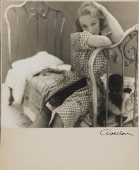 AVEDON, Richard. (1923–2004) : Marlene Dietrich in Bedroom, 1948