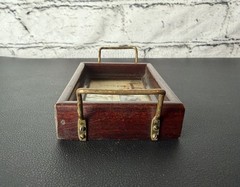 Antique Early 20th Century Fred Thompson Oddities Hand Mini Tray Portland ME