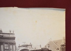 2 Vintage Photographs of Vienna, Austria, Incl. One Focused on Wien Burgtheater