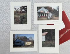 Set of 4 Vtg Robert A. Wooten Photography Prints Country Landscape Scenes 9 x 12