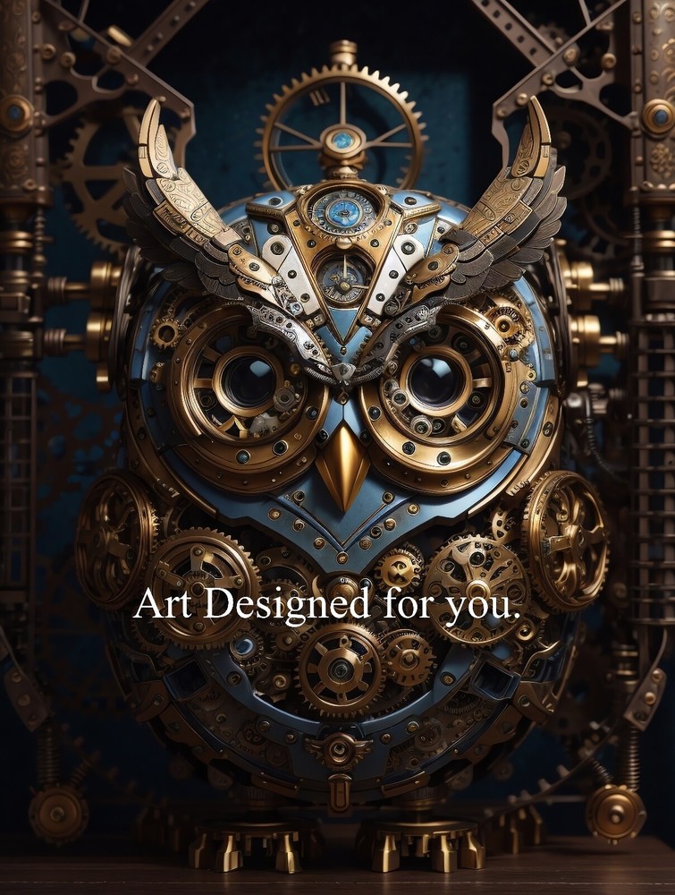 Digital Image Picture Photo Wallpaper Background, The Mechnical Owl
