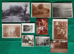 exciting bundle of 10 old civilian photos mostly pre 1945 from everyday life