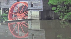 Vintage Framed Photograph Of The Historic Old Mill. Pigeon Forge, TN 22″x18″