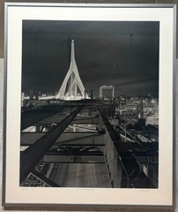 LANCE KEIMIG End of the Road ZAKIM Bridge BOSTON Artery Architecture Night PHOTO