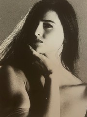 Large Silver Gelatin Print Of Beautiful Model 17″ x 14′