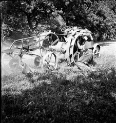 «Traktor», tractor, by Eduard PEZDIKA, vintage fine art negative! 1931, 1930’s