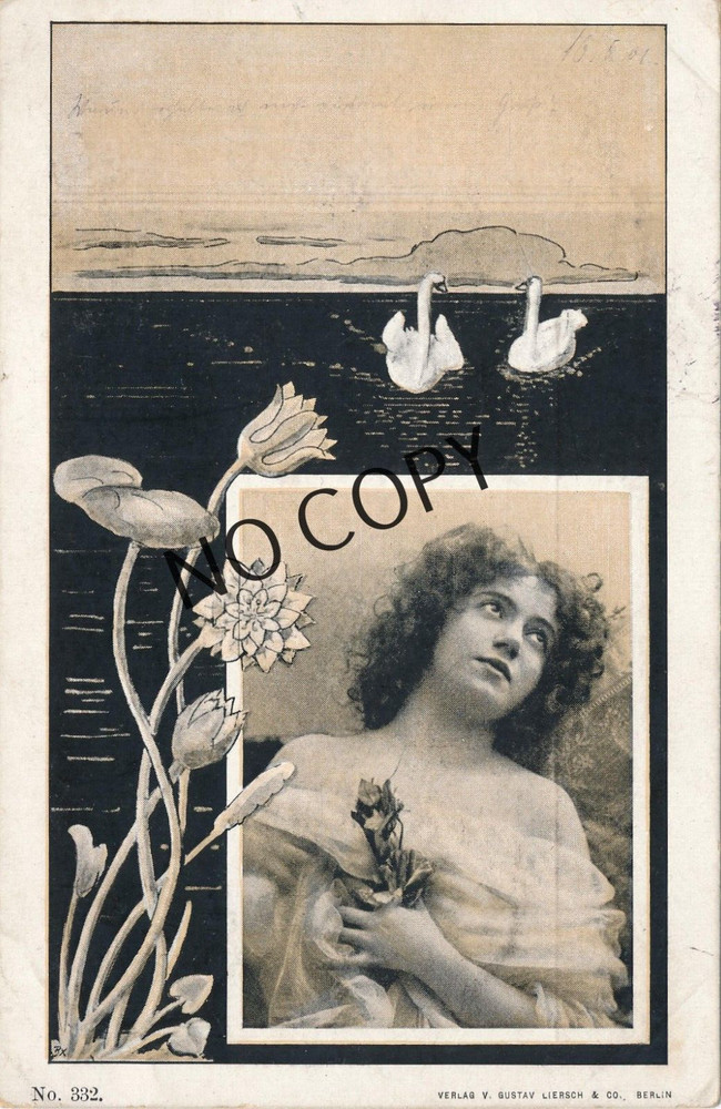 Photo PK Artist Card by Gustav Liersch A 1.20