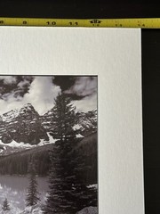 Photograph Moraine Lake, Banff Matted & Signed By Photographer