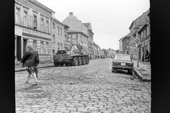 Photo print approx. 13x18cm tank Soviet GSSD German Democratic Republic Bernau #RUS-5_733r2