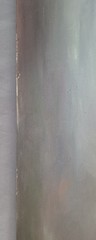1940s 25×30 VTG Hand Colored Bridal Portrait Bride Wedding Canvas Board Signed