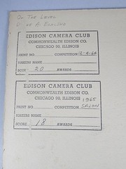 Art Photography Chicago On the Level Edison Camera Club 1964 Steel Work Hardhats