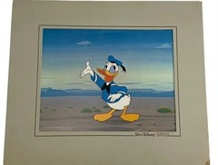 Walt Disney Classics WDP Donald Duck Vintage Disneyland Lithograph