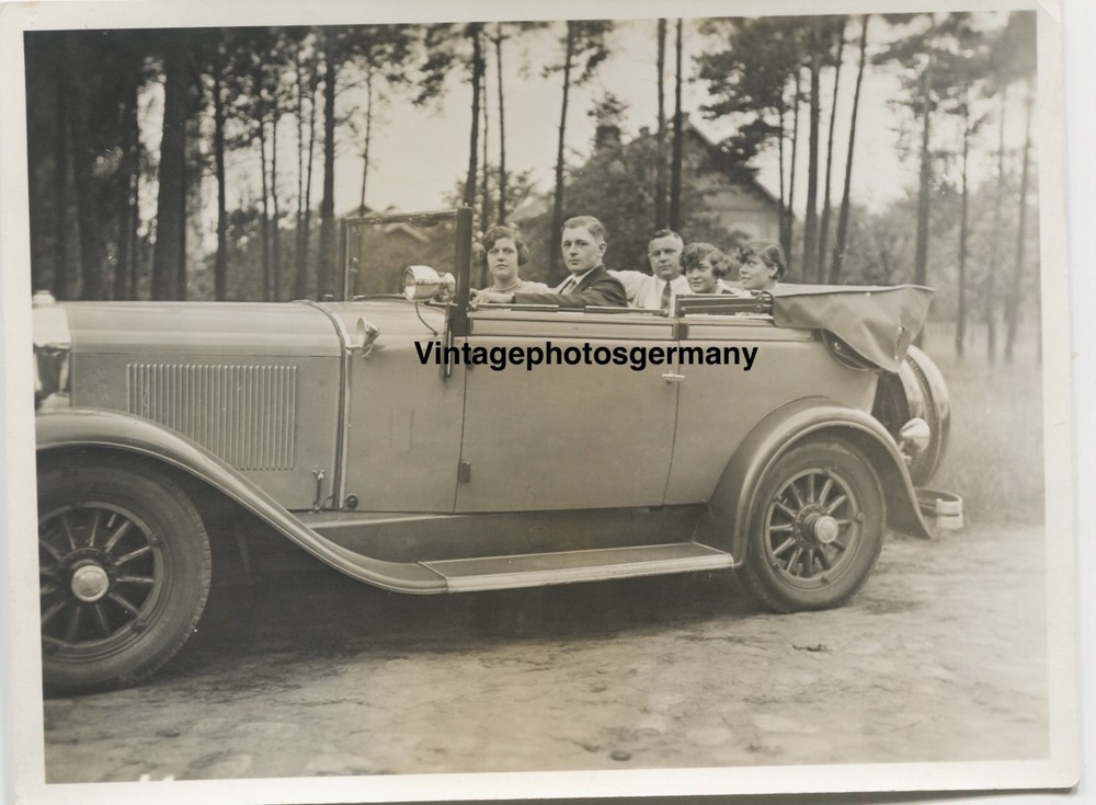 Z5472 Photo 1930s Car Passenger Car Sedan Coupe Cabriolet Convertible