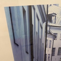 Ola Ericson Signed Photo Print Scandinavian Art Alley in Gama Stan Stockholm