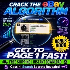 DIGITAL eBay Course, eBay Algorithm 101, eBay Sale Strategy, eBay For Beginners