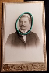 Man with beard portrait/CDV Hermann Tietz Berlin W