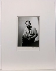 MICHAEL TIGHE 20th c. American SILVER GELATIN PRINT Portrait Unidentified Man