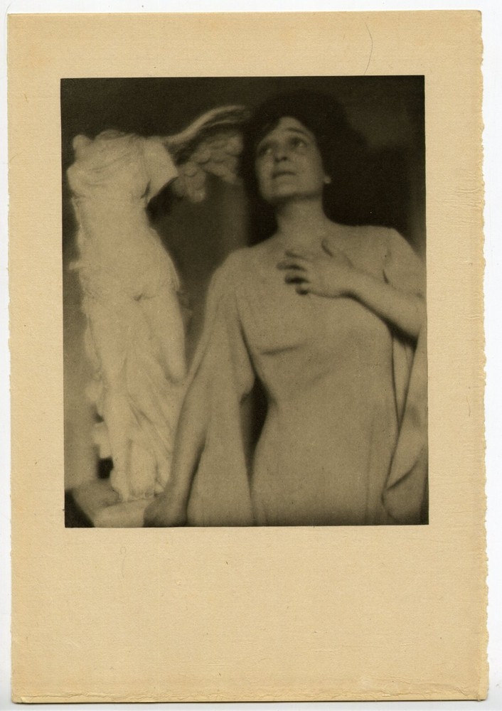 Herbert G. French, «Winged Victory» 1909, Orig. Camera Work XXVII Photogravure