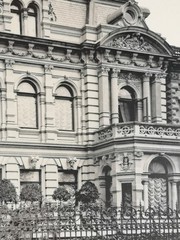 Large Phototype 1889. Bremen. House Frerichs, Osterdeich 27. Hermann Oskar