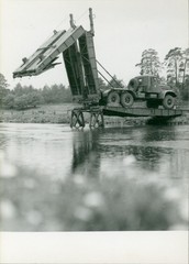 Photo maneuvers of the NVA, National People’s Army, GDR, bridge construction,… – 11524534
