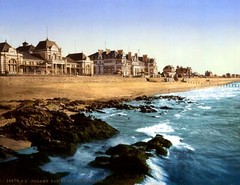 1890’s Casino and Grand Hotel, Parame, France Photograph 8.5″ x 11″ Repro