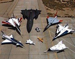 New Photo: NASA Research Aircraft X-31, F-15B, SR-71, F-106 Fighters – 6 Sizes!
