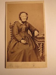 Genève Geneva – Fanny Mercier Durhoue? Died as an old woman 1877/CDV