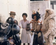 The Wiz Michael Jackson Diana Ross Tin Man Cowardley Lion 16×20 Color Photo