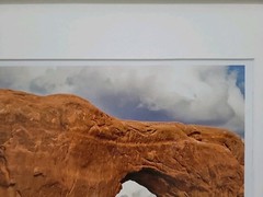 Arches National Park Framed Glass Matted Signed MARC STUART 12.5×15.5 Original