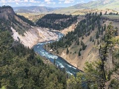 THE YELLOW STONE RIVER – 8″ x 10″ Photo Print