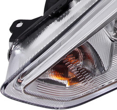 Headlights Assembly with Bulbs Compatible with 2015 2016 2017 2018 Ford Focus Ha