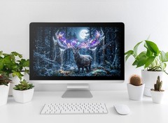 Digital Image Picture Photo Wallpaper Background Desktop AI Art Sample Product