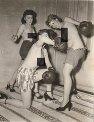 Group of 10 original vernacular photograph circa 1940-1950