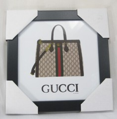 Gucci Bag Purse Framed Print Fairchild Paris Limited Edition Wall Art 12 x 12