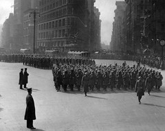 WWI Parade in Honor of Returning Soldiers 369th Infantry NY Enhanced Photo