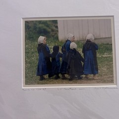 BILL COLEMAN AMISH PHOTOGRAPHER SIGNED ARTIST PROOF ‘LIL’ MOTHERS’