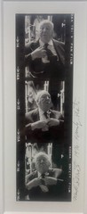 Vintage MARK SENNET ‘Family Plot’ ALFRED HITCHCOCK Portrait SIGNED Photograph