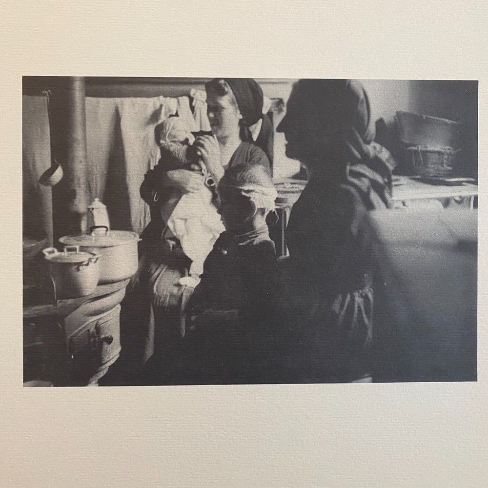 Vintage Photograph Print/ Plate- Henri Cartier-Bresson- «Mama»- 12 x 12-