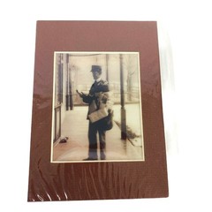The Postman Circa 1901 Stereoview 3-d Photo Reprint Stereographic Arts Canada