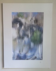 «Reflections In Becket Quarry» Fine Art Slide Print By H. David Stein 17×23