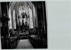 40137630 – 4836 Herzebrock Church Window Altar Photo 12 x 14 cm