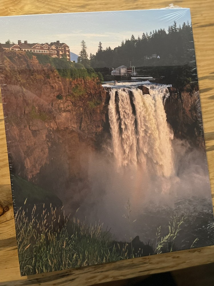 Snoqualmie falls on canvas from the Dream Catcher Photography Collection