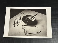 André Kertész’s 1926 MONDRIAN’S GLASSES & PIPE Photo Card HAWKINS ART GALLERY